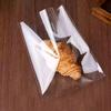 Saco de embalagem de pão transparente saco plano de plástico torrada calçada torta de ovo cozido saco auto-selante em estoque atacado