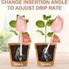 Suministro Exclusivo Transfronterizo de Riego Automático para Plantas con Forma de Pájaro de PVC para Jardinería Casera, Maceta Tulipán Dispositivo de Filtración de Agua por Goteo