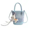 Bolso de Mano Moderno para el Trabajo y Salir, Nuevo Bolso de Hombro Bajo para la Primavera 2026, Bolso Cubo de Gran Capacidad