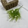 Flores de Jazmín Pequeñas Simuladas, Flores Silvestres, Plantas Acuáticas, Hogar Estilo Pastoral, Hotel, Decoración de Centro Comercial, Flores Artificiales al por Mayor
