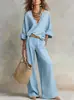 2026 Ropa de verano casual natural de lino sintético suelta para mujer y hombre, sitio independiente transfronterizo europeo y americano AliExpress, Amazon