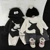 Suéter Moderno y Genial para Niños Otoño e Invierno Nuevo Estilo Coreano Bebé Elegante Borla Tejido Protector Ropa de Bebé de Moda