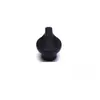 Perilla de Eje Medio de Plástico para Audio, Perilla de Potenciómetro para Amplificador, Tapa de Perilla de Eje D, Tapa de Perilla Plana de Pico de Pato