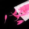 3,5 centímetros raiz de pesca Luya Soft Bait agulha cauda reta Isca Thread maggot beading bass isca Luya pesca isca de verme macia