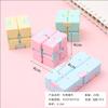 Cubo Mágico Infinito Color Macarrón Creativo Cubo Plegable de Bolsillo Cubo Mágico 2x2 Juguete Rompecabezas para Aliviar el Estrés Regla Mágica
