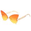 Gafas de Sol de Mariposa Desfile de Moda de Milán Gafas con Forma de Mariposa Temáticas Montura Grande Personalizada Gafas de Sol Originales para Mujer