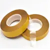 Fabricantes produzem fita dupla-face transparente de PET, superfície com papel protetor amarelo, fita isolante resistente a altas temperaturas, multi-espessura