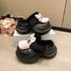 Zapatillas Peludas Cómodas Antideslizantes para Interiores y Exteriores con Punta Cerrada 2025 Otoño e Invierno Nuevas Lindas Zapatillas de Gatito con Punta Cerrada para Mujer
