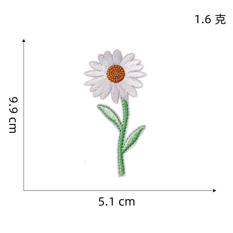 叶子菊花补丁贴