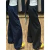 Pantalones de Trabajo Sencillos Estilo Americano para Mujer 2026 Primavera/Verano Nuevos de Cintura Alta Adelgazantes Casuales Holgados de Pierna Ancha Pantalones Deportivos