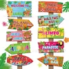2026 Novas Placas Direcionais de Flecha para Festas ao Ar Livre da Amazon, à Prova d'Água, Placas Guias Direcionais Multiestilo
