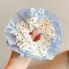 Goma para el pelo con estampado estilo Academia Melard para mujer, scrunchie de satén con malla de estampado de leopardo vintage, banda elástica de alta elasticidad y duradera