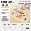 Tapete de silicone antibacteriano, tapete espessado para sovar, tapete para abrir massa de grau alimentício, tábua de corte doméstica, tapete para cozinha, panificação e sova