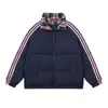 Chaqueta de Algodón para Hombre Invierno 2025 Nueva Engrosada Cálida Cuello Alto Juventud Abrigo de Algodón de Moda Ropa de Algodón para Pareja