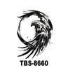 Nuevo Sticker de Tatuaje Impermeable Tatuaje Tótem Americano Sticker de Tatuaje Astronauta Lobo Tigre Muerte Impermeable A Prueba de Sudor