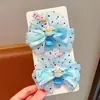 Pasador de Horquilla con Lazo Kuromi, Diadema Trenza de Tarjeta para Niñas, Accesorio para el Cabello Lolita Princesa, Cinta Adhesiva para el Cabello Rebelde en la Parte Posterior de la Cabeza