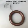 Gancho para loja de roupas Gancho S Cabide de roupas Cabide para lenço lenço de seda Gancho com padrão de madeira Anel redondo círculos Gancho de madeira de faia Cabide de casaco Cabide de calça