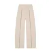 Bzl Ropa de Mujer al por Mayor Transfronteriza Estilo Europeo y Americano Nueva Moda Versátil Pantalones Casuales Plisados de Cintura Alta 3067407