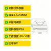 Cámara Hemisférica de Aleación de Aluminio de Alta Definición con Forma de Caracola para Coche con Lente de Enfoque Fijo de 2 Megapíxeles, Visión Nocturna, Infrarrojos y Grabación de Audio