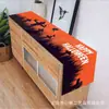 Camino de mesa de Halloween transfronterizo de nuevo estilo con un toque de alta gama, Tela colgante para fiesta navideña, Banderín de decoración para mesa de comedor de sala de estar, Personalización al por mayor