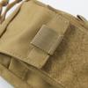 Bolsa para Celular para Esportes ao Ar Livre Molle Bolsa de Acessórios Edc Bolsa para Cosméticos Multifuncional Militar Tático Alça de Ombro Bolsa de Acessórios