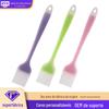 Zibo fábrica de churrasco personalizado de uma peça de silicone escova semi-permeável escova de óleo escova de churrasco de alimentos escova de churrasco temperado trompete escova