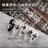 Arte de Uñas para Halloween Decoraciones de Aleación Cruz Calavera Estilo Gótico Oscuro Rejilla de 12 Piezas Pedrería para Uñas Suministro Exclusivo Transfronterizo