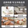 Chinelos descartáveis de algodão e linho com fundo de salgueiro espessado antiderrapante para hospitalidade doméstica, chinelos para hóspedes de hotel, atacado