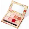 Fabricante de Dongguan Caja de Sombras de Ojos para Maquillaje Empaque de Cosméticos Caja de Regalo Paleta de Disco Estilo Retro Bandeja de Empaque Portátil