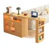 Isla de Mesa de Barra Retráctil Mostrador Lateral Aparador Integrado para Sala de Estar de Casa Divisor de Apartamento Pequeño Balcón Gabinete Lateral de Sofá Montado en Pared
