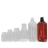 Botella de Plástico Líquido Oral 75-500ml Botella de Medicina Personalizada Botella Transparente Líquida con Escala Muestra
