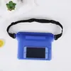 Bolsa impermeable para teléfono móvil con sellado de tres capas, bolsa de cintura impermeable de PVC, nueva, para festivales de salpicaduras de agua en la playa al aire libre