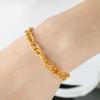 Estilo japonês e coreano estilo europeu e americano tecido anel fivela colar terno pulseira de aço de titânio de alta qualidade dos homens e mulheres mesma moda estilo legal