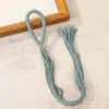 Corda de Alça Tecida Semi-Acabada Original Feita à Mão, Sino de Mão de Casca de Fruta Natural, Corda Trançada Especial de Cacho de Uva, Corda para Pendurar DIY
