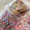 400 PCs eva pequena estrela lua transparente opp embalagem garrafa de vidro interior eva pequena estrela espuma de polietileno