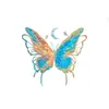 Nuevo Modelo Transfronterizo 2026 Serie de Pegatinas de Tatuaje Coloridas Impermeable y de Larga Duración Flor de Rosa Colorida Peonía Flor de Ciruelo Mariposa Ins