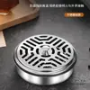 Caixa de Incenso Repelente de Mosquitos à Prova de Fogo Bandeja de Incenso Repelente de Mosquitos de Aço Inoxidável Doméstica com Tampa Caixa Espessada Anti-Queimadura Suporte para Incenso Repelente de Mosquitos Cinzeiro Criativo