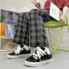 Xu Ling en stock Zapatos de Moda para Mujer Verano Nicho Negros Casuales de Lona Vintage Versátiles Deportivos Tenis para Dedo Gordo para Hombre