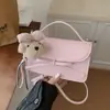 Bolso Cruzado Nuevo Estilo 2026 Inspirado en Chanel con Lazo para Mujer, Bolso de Cadena de Alta Gama, Bolso de Mano Versátil con Lindo Colgante