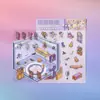 Pegatinas Grandes de Paisajismo Nuevas Pegatinas de Escena Miniatura Apilables Pegatinas de Cabaña Estéreo Descompresión Pegatinas de Paisajismo Hechas a Mano para Niños
