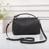 Bolso de Mujer de Piel de Vaca de Primera Capa TOGO Bolso Boston Transfronterizo de Cuero Genuino a la Moda Bolso Bandolera Portátil y Moderno que Combina con Todo 8852