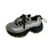 Zapatos de suela gruesa para aumentar la altura, estilo 'Little Monster Dad Shoes' para mujer, nuevos 2026, súper calientes, ligeros, cómodos, casuales, deportivos, para mujer