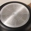 Frigideira Preta, Universal para Fritar, Cozinhar e Saltear, Antiaderente, Espessada, Utensílio de Cozinha de Alta Qualidade, Frigideira para Uso Doméstico, Personalizável