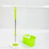 Cubo para Mopa Perezosa de Comercio Exterior con Ruedas, Cubo de Figura de Ocho, Mopa Giratoria de Doble Impulso, Mopa para el Hogar, Limpieza de un Solo Barrido, Doble Uso para Seco y Húmedo