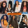 Pelucas Europeas y Americanas Transfronterizas Rastas de Oruga Grande Rasgadas a Mano Extensiones de Cabello Trenzas Marley Cabello de Fibra Química Cabello para Crochet