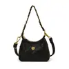 Bolso de Hombro Acolchado Bordado Estilo Chanel Otoño 2026 con Acabado de Lujo, Bolso Cruzado de Cadena de Marca de Alta Gama, Bolso para Labial