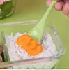 Caja de Almacenamiento Portátil para Palillos y Cuchara Material de Paja de Trigo Caja para Vajilla Set de Vajilla Infantil para Mesa de Trabajo