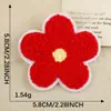 Venta Caliente Transfronteriza Estilo Girasol Tela de Lana Bordado Lindo Parche Listo para Usar Pegatinas Decorativas Bordado DIY Accesorios para Ropa Pegatinas de Tela