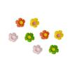 Verano Flor Luminosa Colorida DIY Joyería Papelería Decoración Material Hecho a Mano Pegamento Crema Juguete para Niños Accesorios de Resina