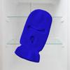Gorro pasamontañas personalizado de tres agujeros de lana a prueba de viento y frío, máscara gruesa para la cara, gorro de cara completa, popular en Internet